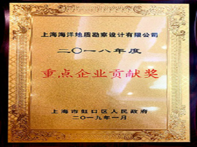 重點企業(yè)貢獻獎